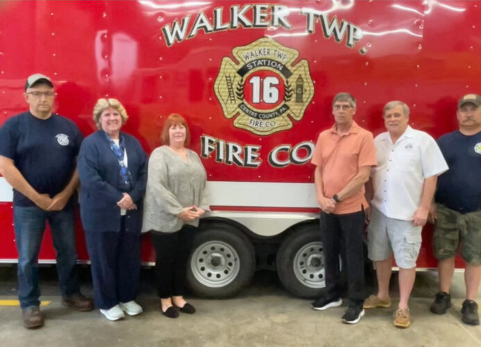 Bellefonte Elks’ Garver Fund gives to Walker Township Fire Company